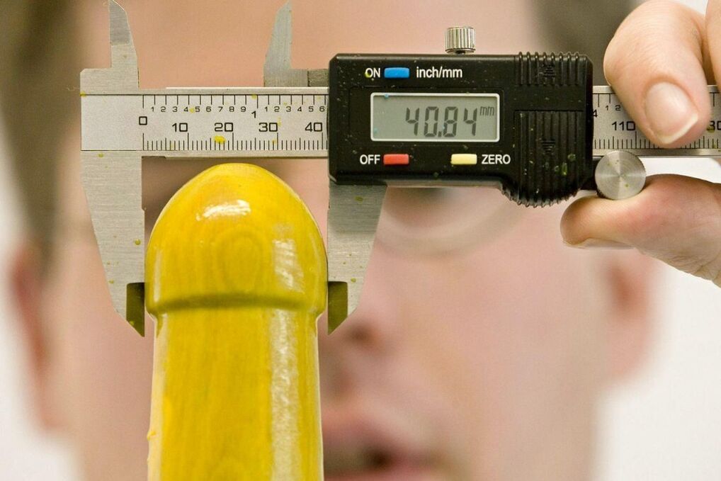 measurement of penis volume before enlargement