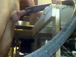 Using a vacuum cleaner to increase a limb at home