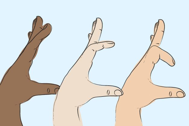 increasing the thickness of the penis on the fingers